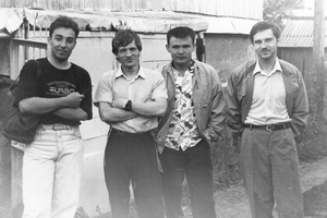 Анвар Хайретдинов, Ринат Еникеев, Раушан Абдуллин и Дмитрий Бирюков (слева направо)
